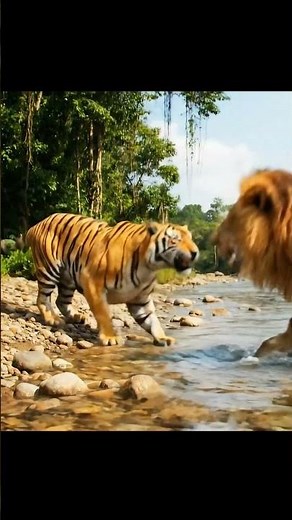 LION VS TIGER 🐯 🦁