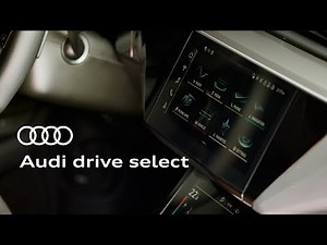 Tailor your vehicle’s performance with Audi drive select