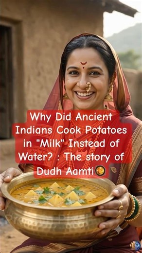 How Ancients Engineered a Luxury Curry With Basic Ingredients?(Dudh Aamti)🥘 #shorts #historyfacts