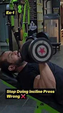 Incline Press Mistake ❌ Fix Your Upper Chest