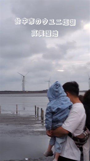 台中のウユニ塩湖へ【高美湿地】 #台湾旅行 #台中 #ウユニ塩湖