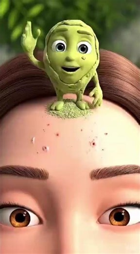 Title:🌼 Desi Skin Care Secrets | Cartoon Skin Tips 🌼 #funny #cartoon #comedy #animation #trending