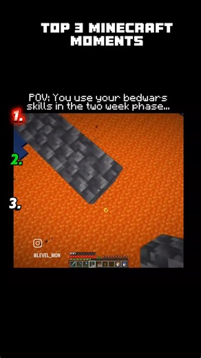 Top 3 Minecraft SKILLS Moments