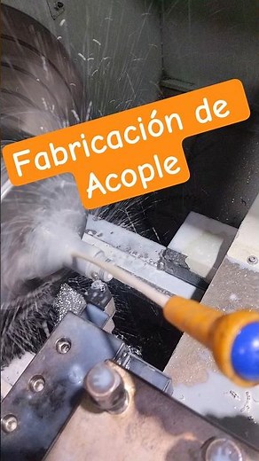 Fabricación de Acople en Torno CNC
