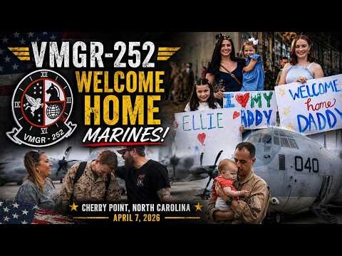Welcome Home Marines of Aerial Refueler Transport Squadron (VMGR) 252