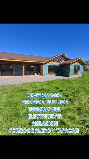 Casa Prefabricada 233m²: Detalles y Precio Impresionantes