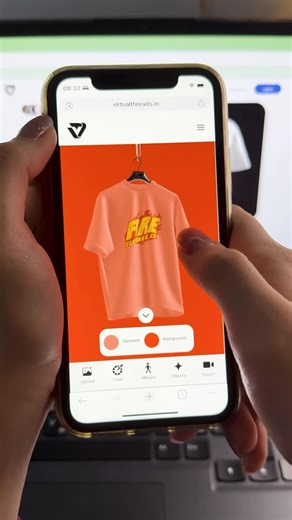 Website → virtualthreads.io on Instagram: "Comment “Design” and I’ll send you the link 🔗 Did you know you can now make 3D animated mockups from your phone? Level up your brand with premium 3D content. No skills needed! Comment “design” and I’ll send you the link 🔗 #3dmockups #streetwear #tshirtdesign"