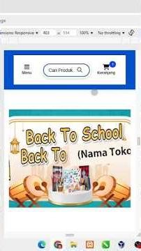 DEMO WEBSITE TOKO ONLINE (E-COMMERCE) | dengan Framework CodeIgniter 4