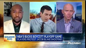 What are the implications of NBA players protesting the shooting of Jacob Blake?