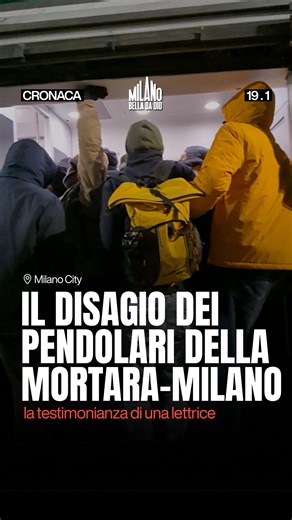 milanobelladadio | ✍🏻 Ci scrive Elisa, una pendolare che ogni giorno utilizza la linea ferroviaria Alessandria-Mortara–Milano per raggiungere il capoluogo... | Instagram