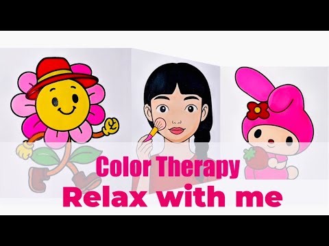 Soothing Color Therapy 🎨 | Cute & Relaxing Coloring💞