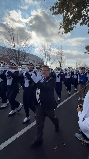 18K views · 538 reactions | Penn State Blue Band Official marching to Beaver Stadium before our match up against Indiana! Let’s go State!  | 3WZ | Facebook