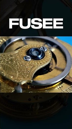 Unique Fusee Pocket Watch Mechanism