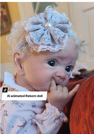 Ai Animated Reborn Baby Doll in Motion
