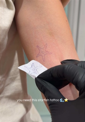 Adorable Starfish Tattoo Ideas You Need