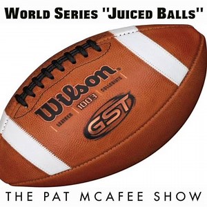 I guess the MLB has been using "juiced balls" all year.. Let Reds catcher Tucker Barnhart learn ya something about baseball #BallsAreJuicy | Pat McAfee Show