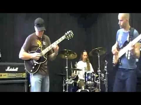 Chris Poland shreds at clinic