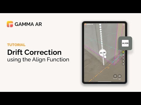 GAMMA AR Tutorial - How to use the Align Function to quickly correct Drift.