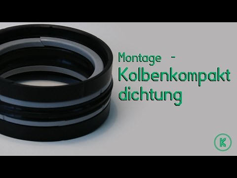 Montage - Kolbenkompaktdichtung