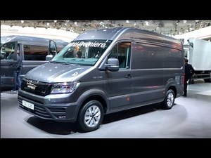 MAN TGE 3.180 2016 In detail review walkaround Interior Exterior