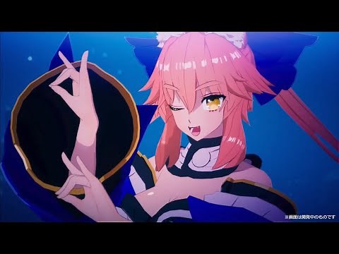 Fate/EXTRA Record | Tamamo no Mae Gameplay + Noble Phantasm