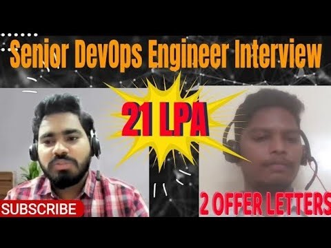 Excellent Senior DevOps Interview || Dinesh || Part 1