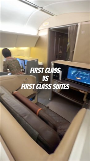 Singapore Airlines First Class vs First Class Suites