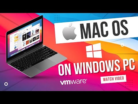 Install macOS on windows pc without mac | macOS Big Sur install on windows VMware intel & AMD - 2022