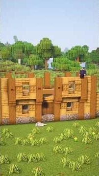 Minecraft Starter House🏠 #minecraft #minecraftbuilding #minecrafttutorial