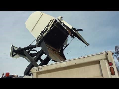 Mar-co Equipment Tymco 500X Dumping Demonstration