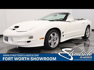 1999 Pontiac Firebird Trans AM WS6 Convertible for sale | 5067 DFW