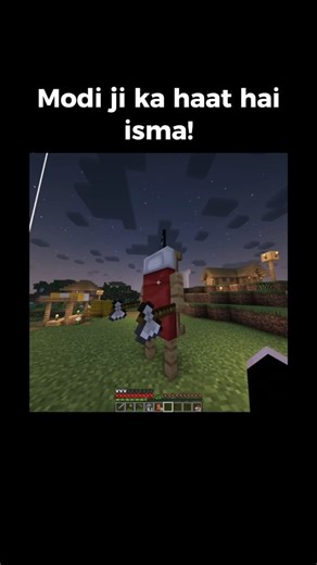 Modi ji ka hath hai isma? #funnyshorts #minecraft #minecraftlivehind #memes #memeschallenge