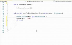 Emgu CV #23_ How to load and play video directly in Emgu CV 3.3