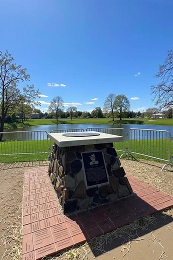 3K views · 26 reactions | Fred smells funnel cake. Jumps down to go check it out. ** DISCLAIMER - This was made with AI. The statue of the Legend did not really jump down, #fredbearproshop #fredbearday #beararchery | Fred Bear ProShop by Bear Archery | Facebook