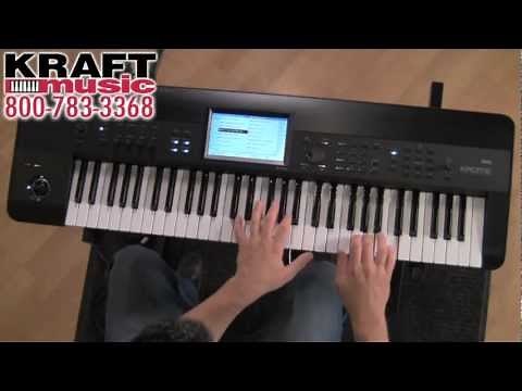 Kraft Music - Korg Krome Workstation Demo with Rich Formidoni