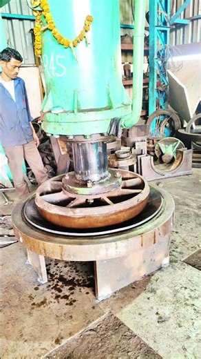 Dish Bending Hydraulic Press #Machine😱😱😱 #viral #short