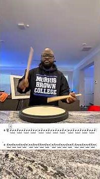 Triplets on snare drum series - Part 1