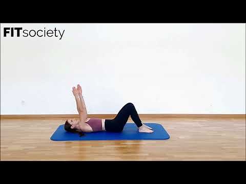 Lying Overhead Reach - Shoulder And Upper Body Mobility - Home Workout