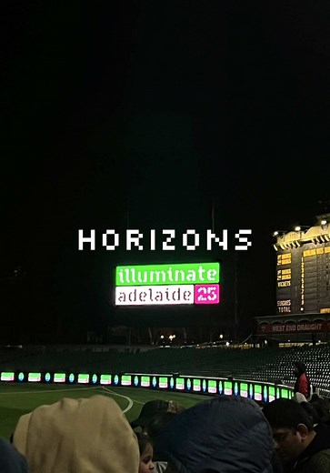 Adelaide’s first-ever drone light show 🤯✨ Horizons at Illuminate Adelaide 2025! #horizons2025 #illuminateadelaide #DroneShow #adelaideevents #lightshow #SouthAustralia #adelaide #fyp