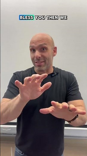 In ASL, how do you sign BLESS/BLESSING? #SignWithJP #ASL #SignLanguage