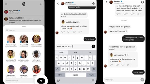 Meta adds DM chatting feature to Instagram spinoff Threads on popular demand