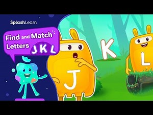 Learn Alphabet with JKL Sounds | Uppercase and Lowercase | SplashLearn Learning Videos
