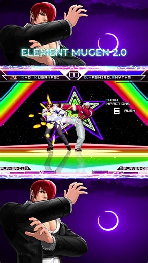 D. Yashiro Rhythm Combo #kofmugen