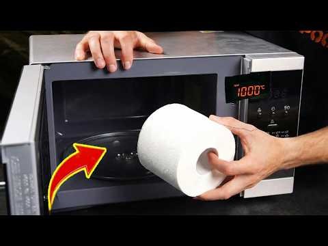 Not everyone knows this secret! Put the toilet paper into the Microwave and make million-dollar😱