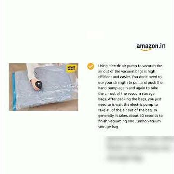 Smart Saver Vacuum Pump: Electric Compressor for Storage Bags & Travel (MALAYALAM)