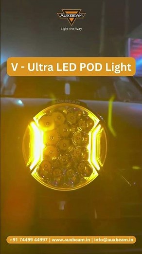 This Lighting Upgrade Changed Everything! | Auxbeam V Ultra LED Pod Light #AuxbeamVUltra