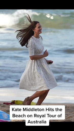 Kate Middleton Beach Outfit on Royal Tour of Australia