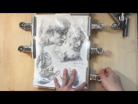 How to Flatten Folded or Rolled Papers Documents Drawings