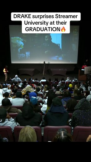 DRAKE Surprises Streamer University Graduation Celebration