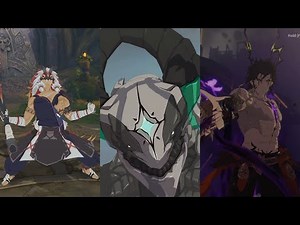 Kanamia, Dragon Claw Valley and Dark Mist Fortress Master 1 Gameplay | Blue Protocol